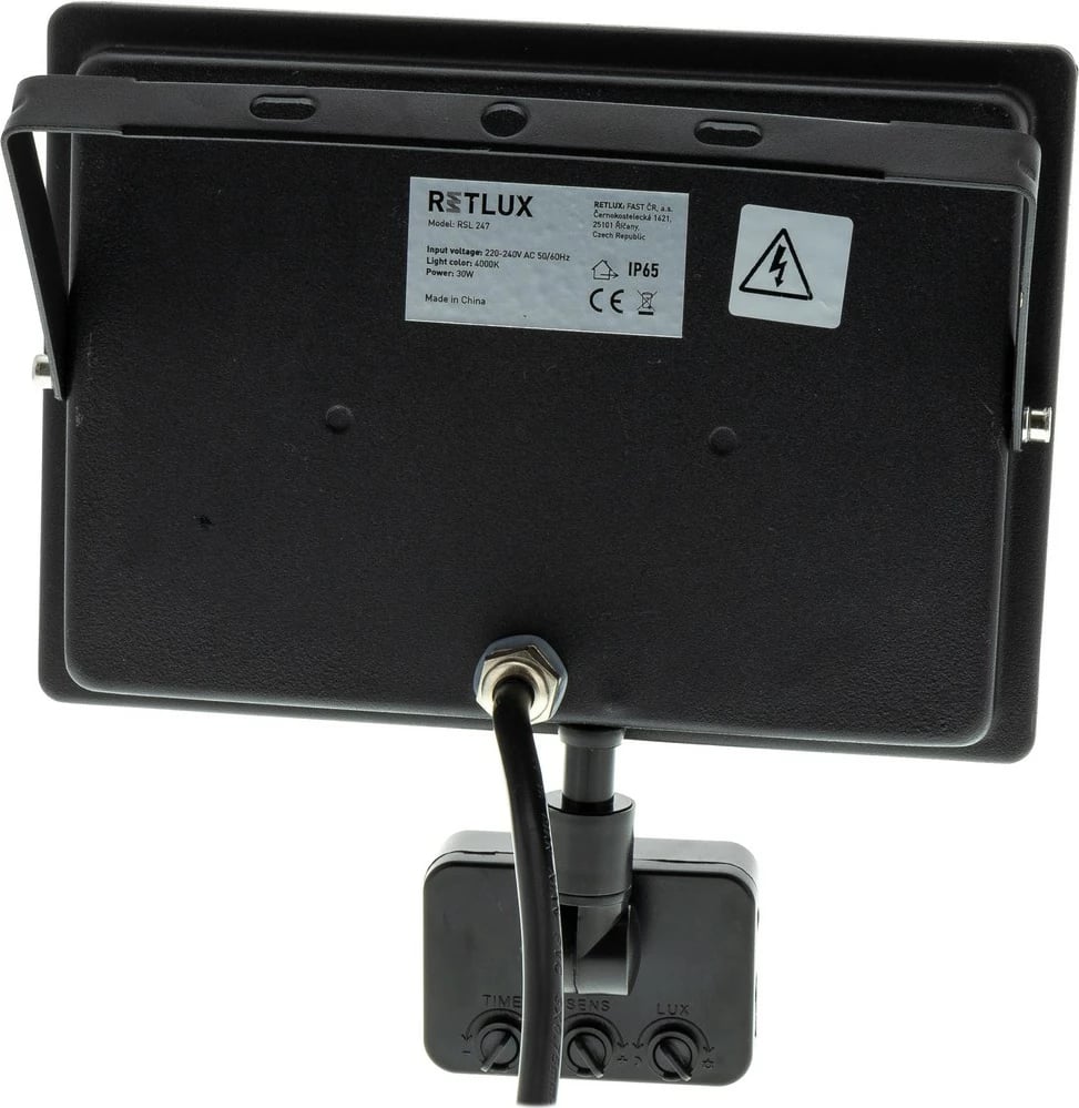 Reflektor me sensor Retlux RSL 247, LED 4000K, 30W