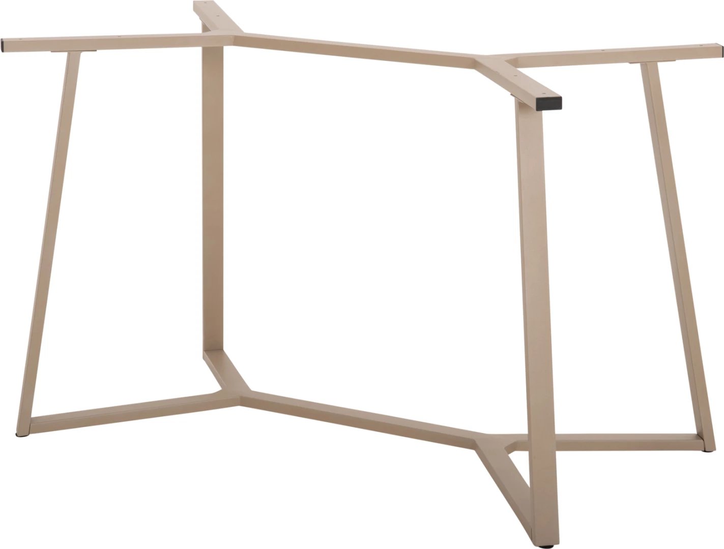 Kornizë metalike për tavolinë, ngjyrë kapuçino mat, FH471.25, 111x60x71cm