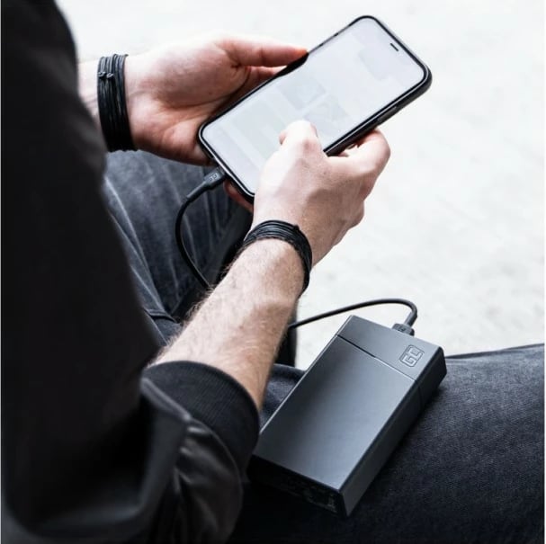 Kabllo Green Cell GC PowerStream USB-A në Lightning, 200 cm, e zezë