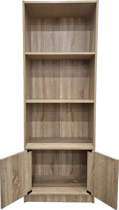 Raft librash Tekaro, ngjyrë sonoma, 60x29x166cm