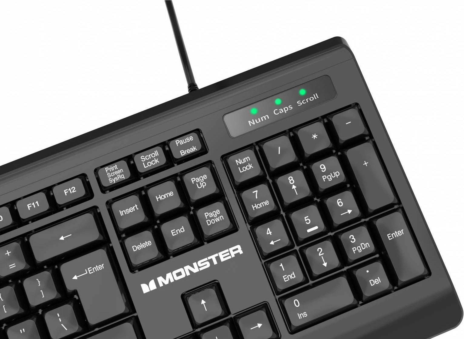 Tastierë MONSTER KM1 PRO-KBK