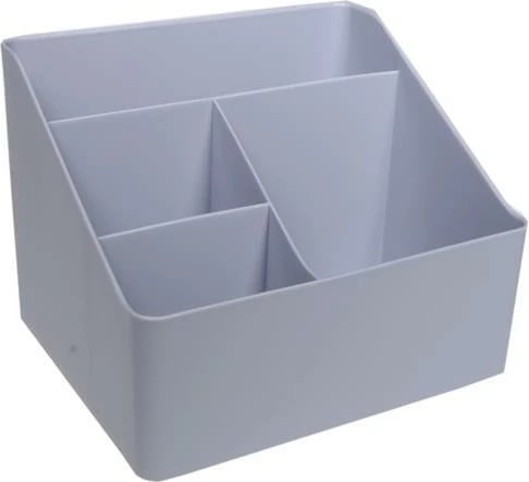 Organizues për kozmetikë ose mbajtës lapsash NEXT, plastikë cilësore, Gri