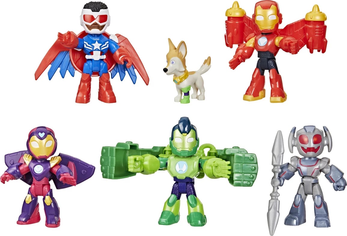 Iron Man and His Awesome Friends Armored-Up Avengers Figure