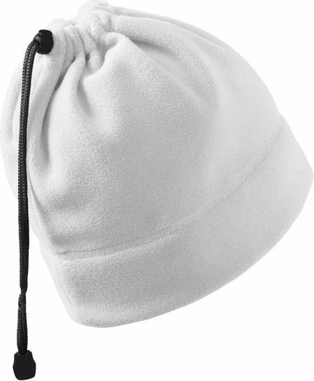 Kapelë fleece unisex Malfini, e bardhë