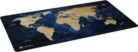 Mauspad Natec World Deep Blue NPO-2243, 800x400 mm, Blu