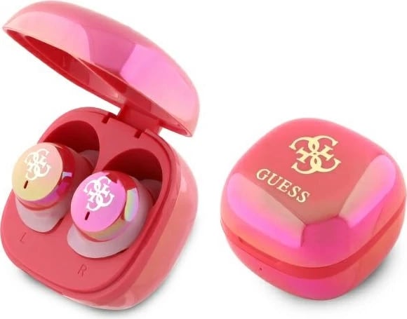 Kufje Guess GUTWSJ144ESF TWS me dokim, Bluetooth 5.3, Fuchsia Kufje Guess GUTWSJ144ESF TWS me dokim, Bluetooth 5.3, Fuchsia