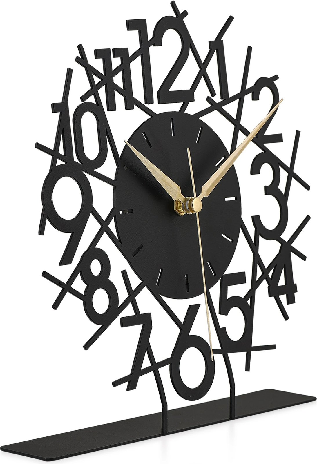 Orë dekorative Aberto Design, Lineal, e zezë