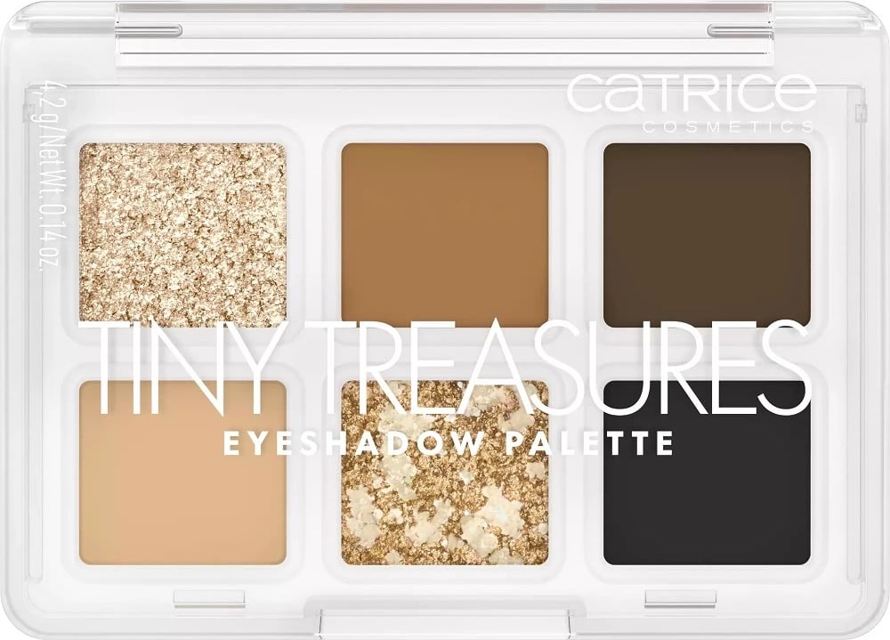 Paletë për sy Catrice Tiny Treasures 010 Everyday Essentials për femra, 4.2g