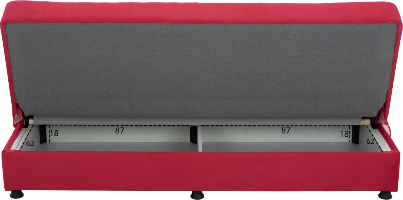 Sofa/Krevet 3 vendesh Ege 1208 Fuchsia FH3067.04 192x74x82 cm