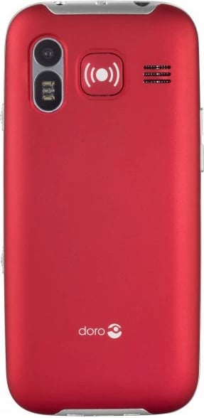 Celular Doro Primo 368, Bar, Single SIM, 5.84 cm (2.3"), 3 MP, 1000 mAh, Zi, Kuq
