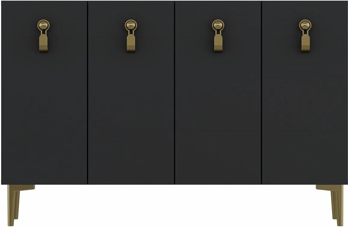 Konsolë Skye Decor, anthracite, gold, 8181KM-64