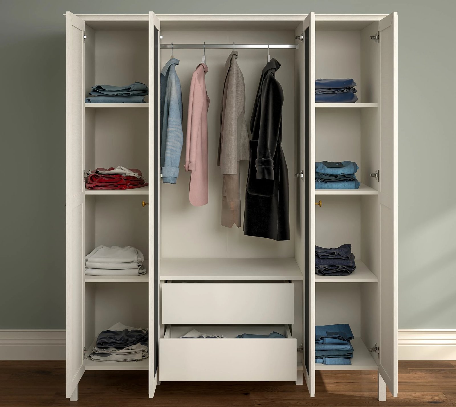 Dollap krem Skye Decor, FRN-21003