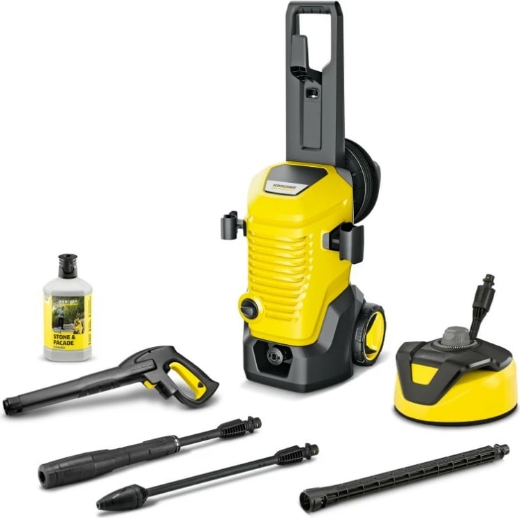 Pastrues me presion Karcher K5 WCM Premium Home Modular, 145 bar, 2100 W, 8m, Zi/Verdhë, set aksesorësh