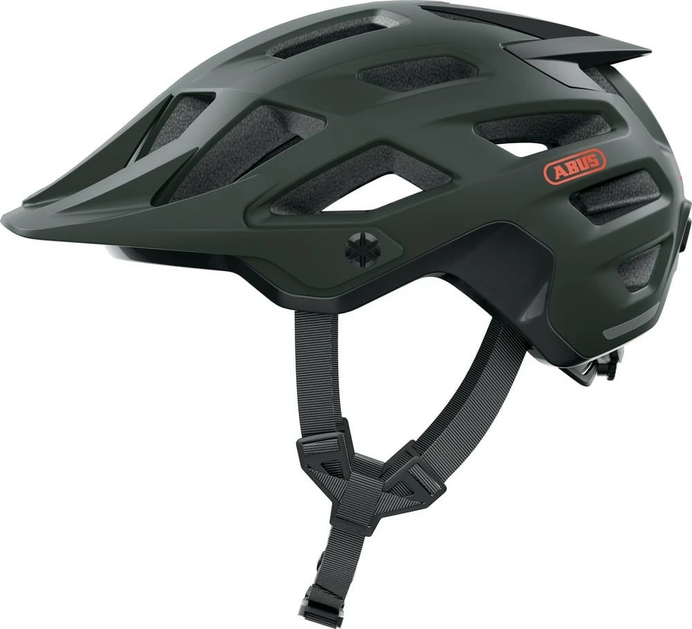 Helmetë biçiklete ABUS Moventor 2.0, madhësia L, pine green