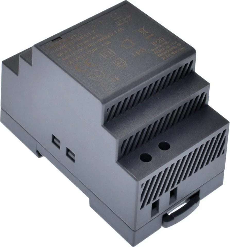Furnizues energjie DIN ESPE HDN-3015, 15V, 30W, 2A, i zi