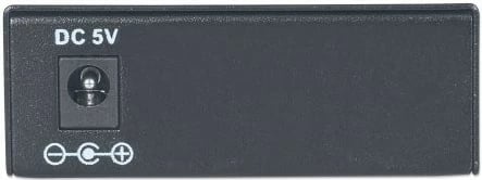 Media konvertues Intellinet 510493, 10/100/1000BASE-TX në SFP, i zi