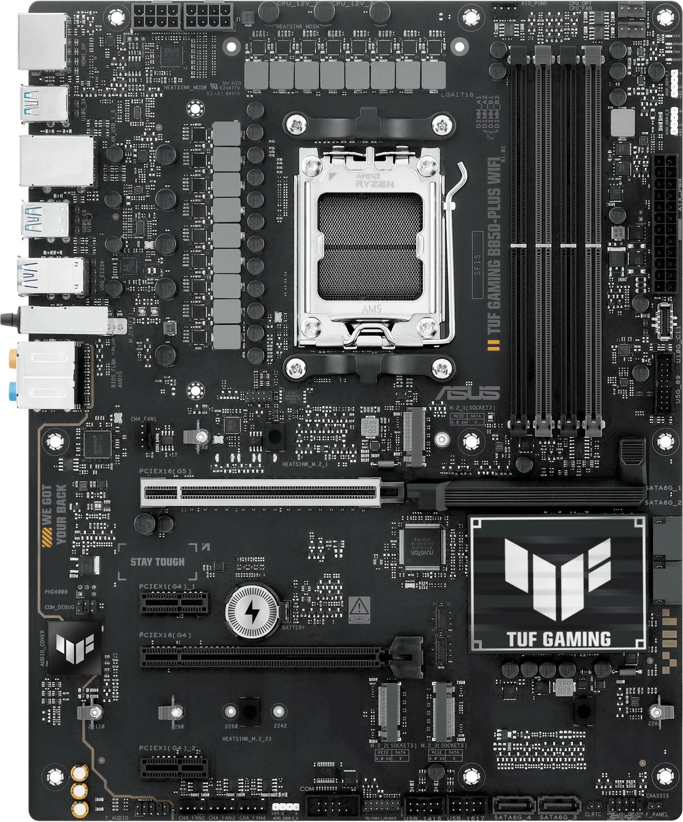 Pllakë amë ASUS TUF B850-PLUS WIFI, AM5