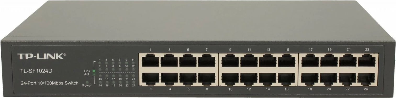 Switch TP-LINK TL-SF1024D, 24 porta, 10/100 Mbps, Desktop
