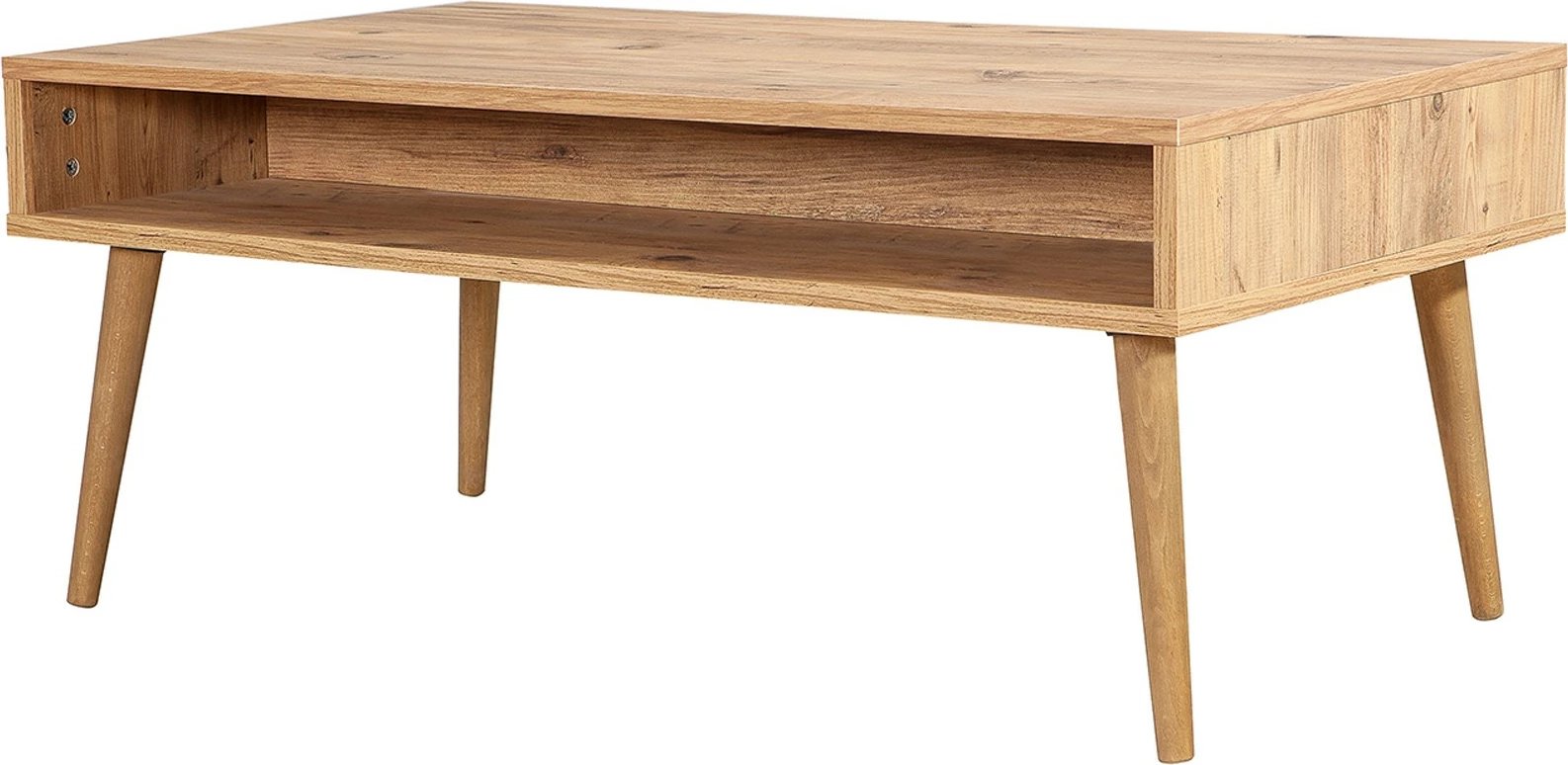 Tavolinë kafeje dy-katëshe, ngjyrë Atlantic Pine, Skye Decor, Viva - 200