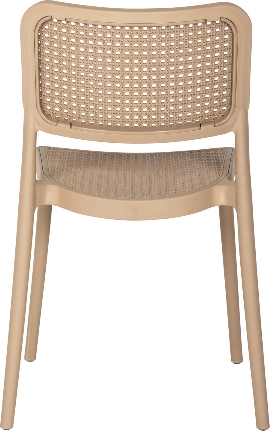 Karrige polipropileni MEKO FH5934.03, ngjyrë kapuçino, 51x52x80H cm Karrige polipropileni MEKO FH5934.03, ngjyrë kapuçino, 51x52x80H cm