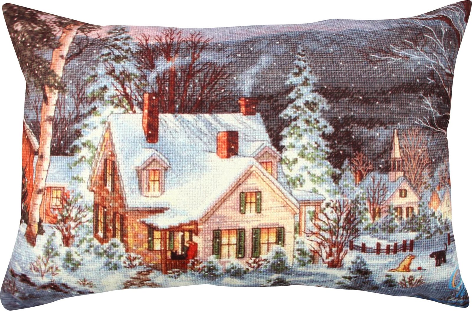 Jastëk dekorativ Aberto Design, A50940, shumëngjyrësh, 33x48cm