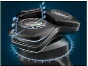 Makinë rroje Philips S5886/30 Series 5000, për rruajtje të lagësht dhe të thatë, e zezë