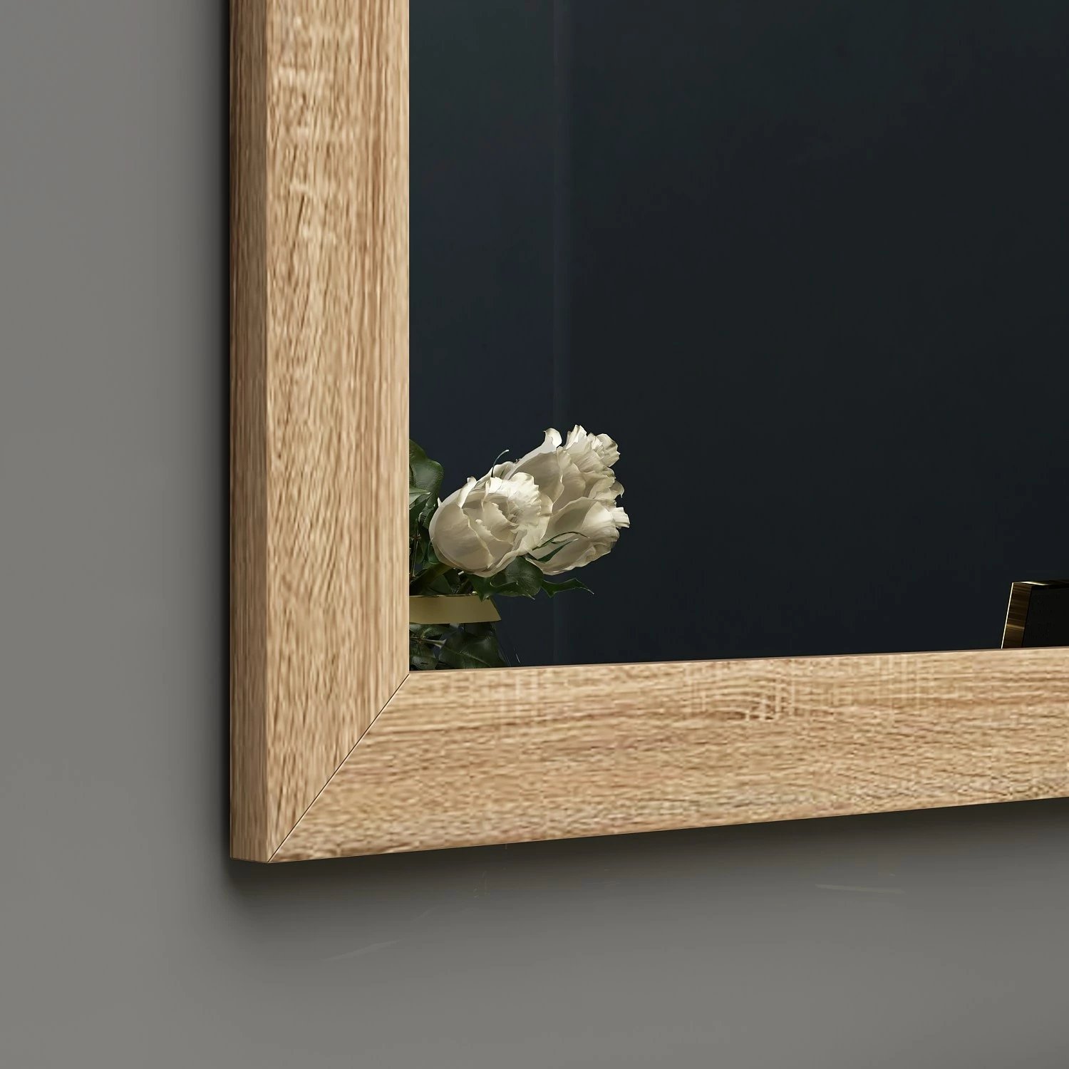 Pasqyrë për komodinë, ngjyrë natyrale, Skye Decor