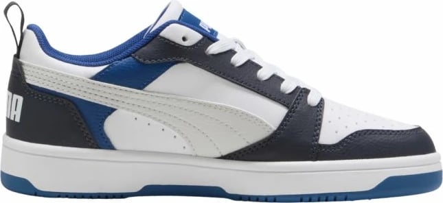 Atlete për fëmijë Puma, të bardha e kaltër