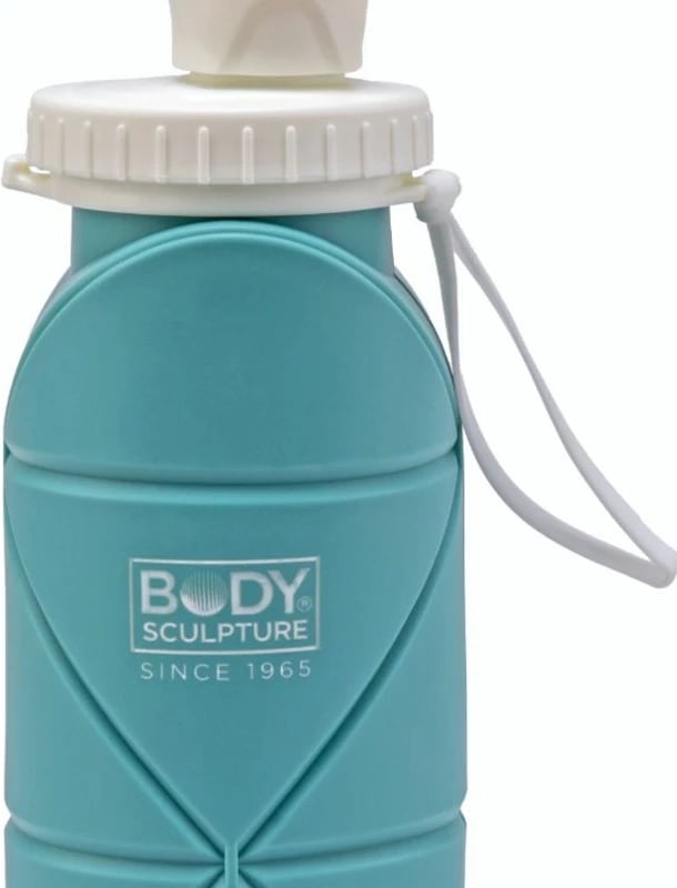 Shishe uji e palosshme Body Sculpture, kaltër