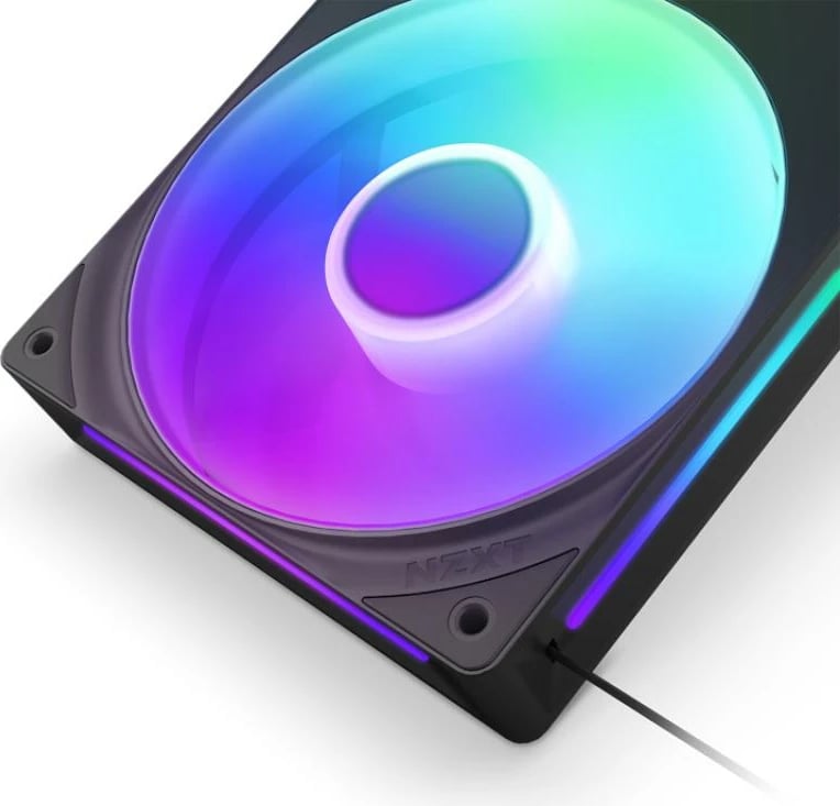 Ventilator kasë NZXT F Series F240 RGB Core RF-U24HF-B1 single-frame 240mm 500rpm 28–32 dB i zi