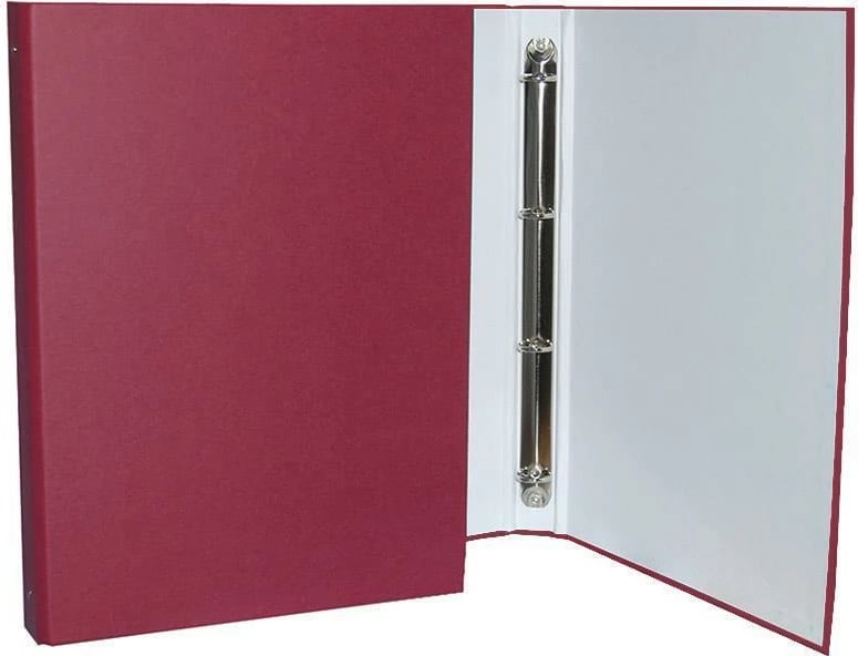 Dosje Next Classic me 2 unaza, 32.5x23.5x3cm, Burgundi