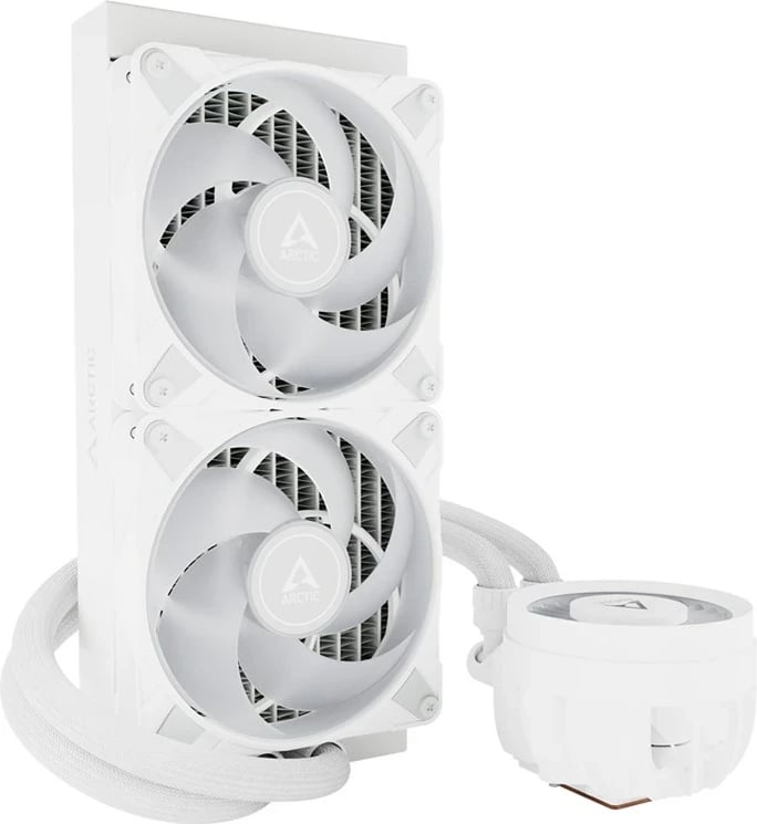 Ftohës uji për CPU Arctic Liquid Freezer III 240 A-RGB, i bardhë