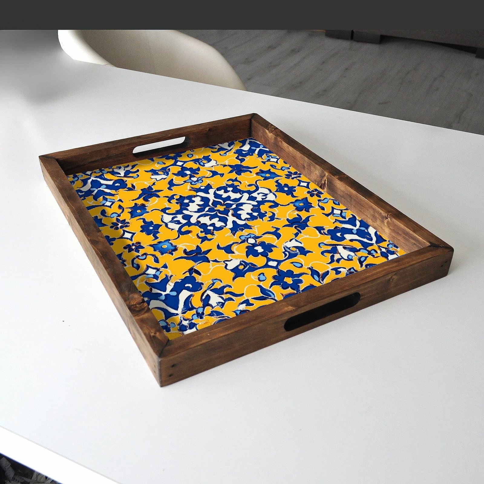 Tabaka druri, shumëngjyrëshe, Evila Originals, REF040, 48x38x4 cm
