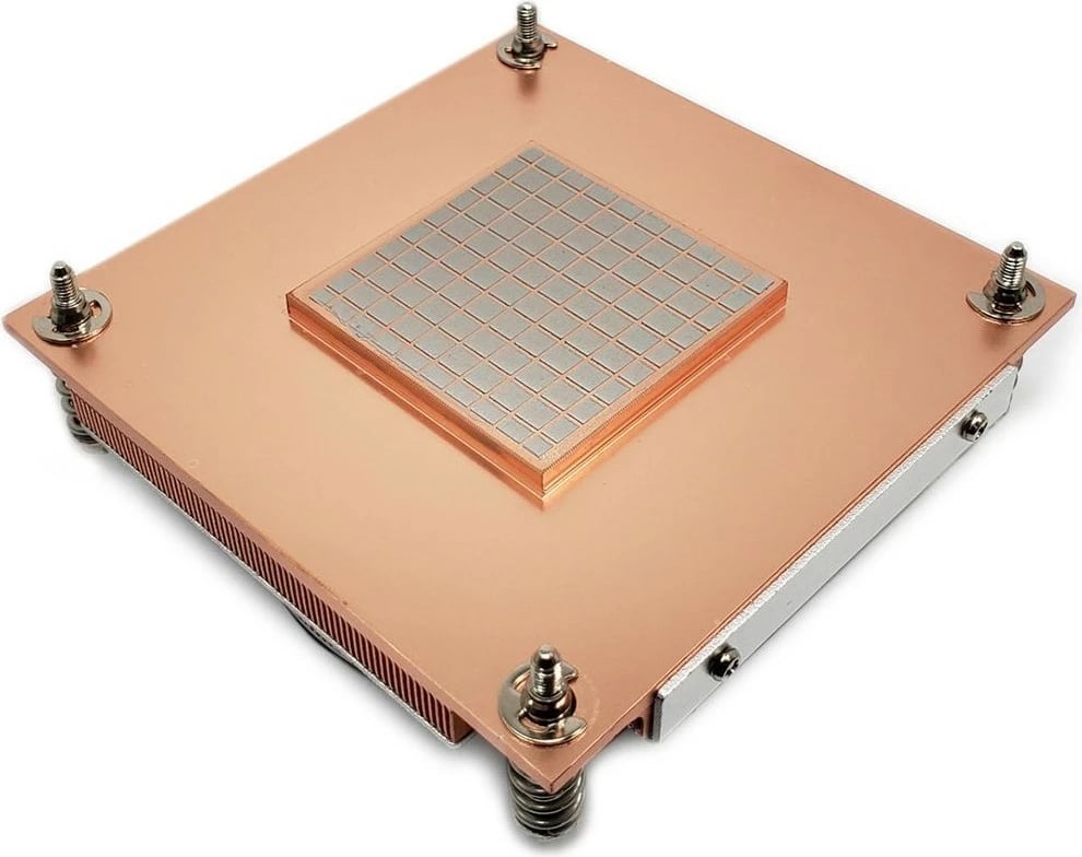 Ftohës procesori Inter-Tech Q-3, 8 cm, PWM, LGA 1700, zi/argjend