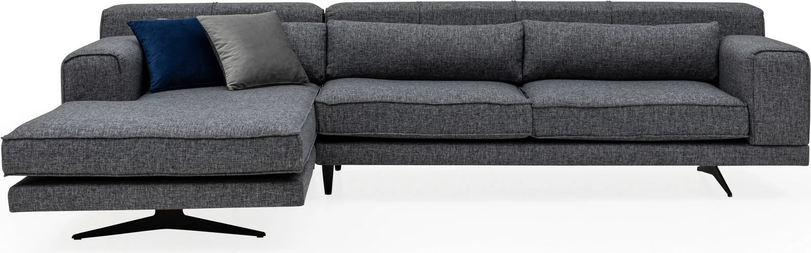 Këndore Atelier del Sofa, Jivago Corner majtas, ngjyrë gri