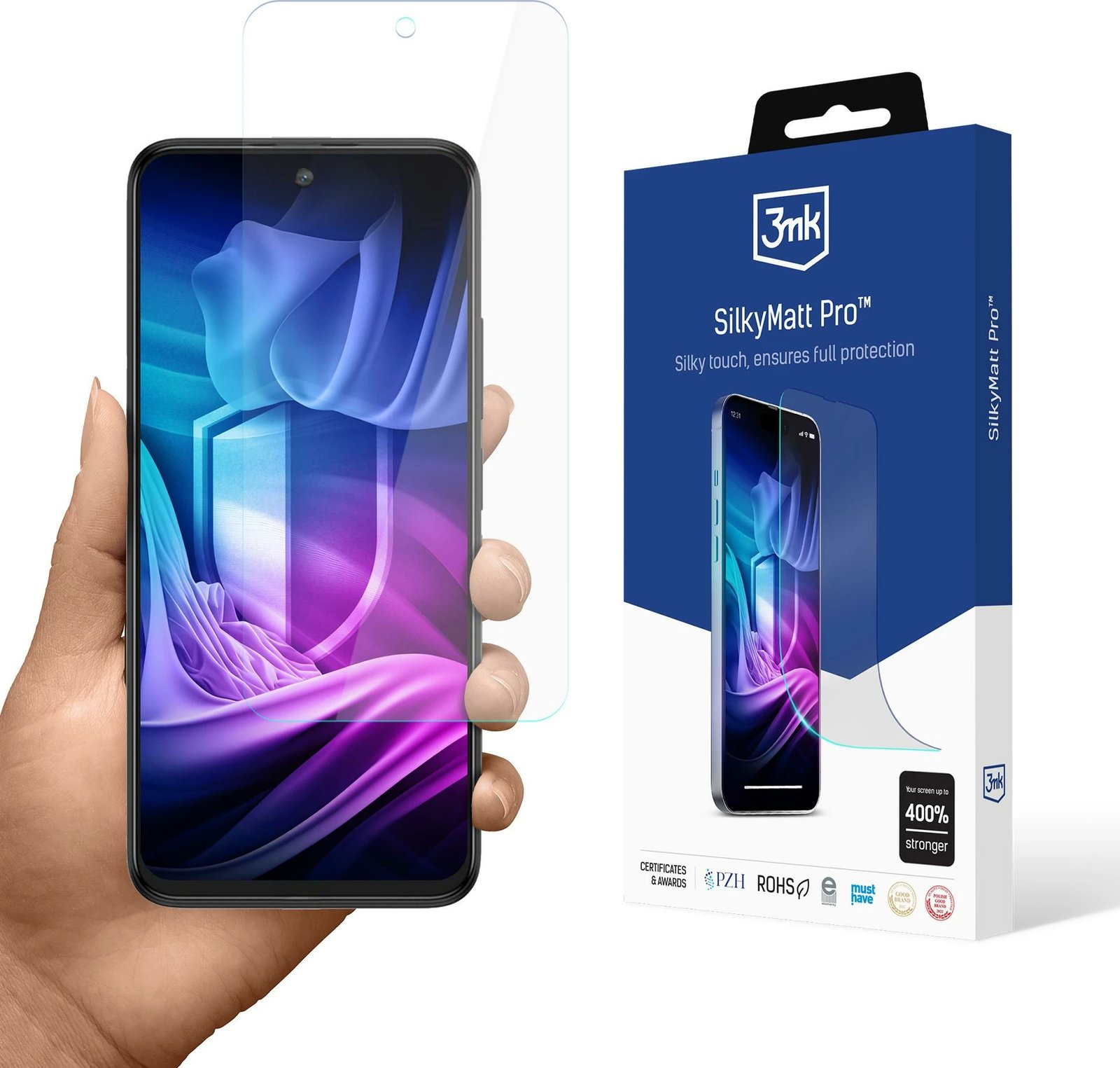 Folje mbrojtëse matte 3mk Protection SilkyMatt Pro për TCL 605 / TCL 60 SE