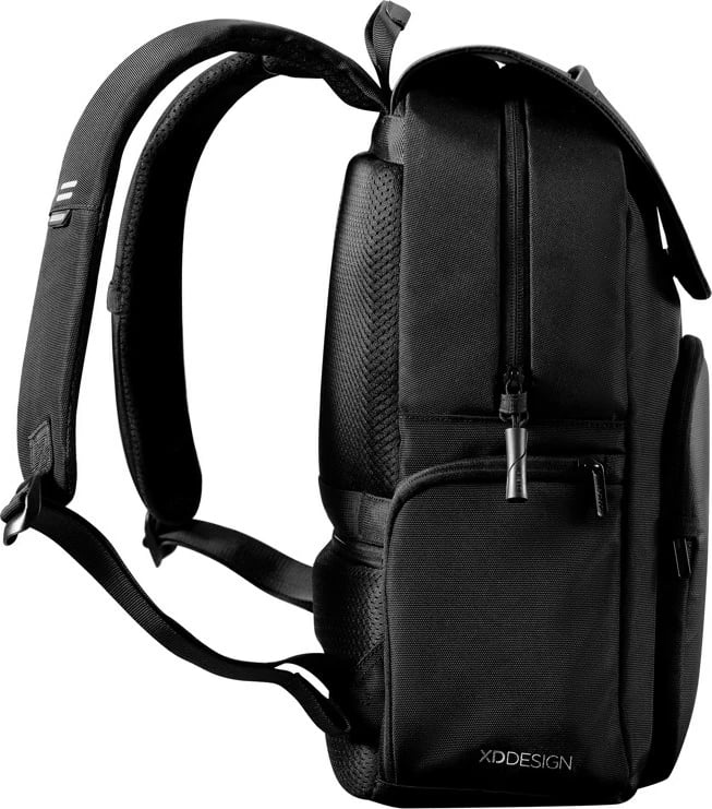 Çantë shpine XD DESIGN Soft Daypack, P705.981, 15 L, E zezë