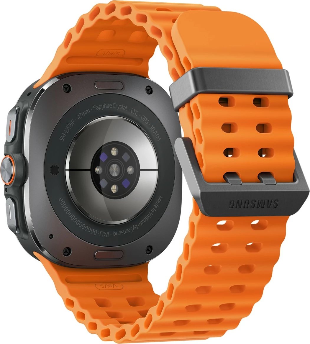 Smartwatch Samsung Galaxy Watch Ultra, 3.81 cm, AMOLED, Wi-Fi, GPS, portokalli