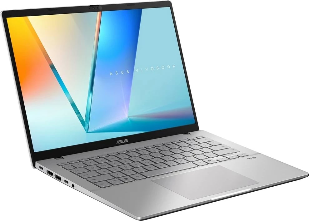 Laptop ASUS Vivobook S 14 S3407VA-LY031W, 14" WUXGA, Intel Core i5-13420H, 16GB RAM, 512GB SSD, Cool Silver