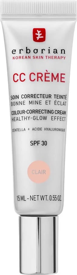 CC Cream për femra Erborian Beautifying Care Cream SPF30 Clair, 15ml