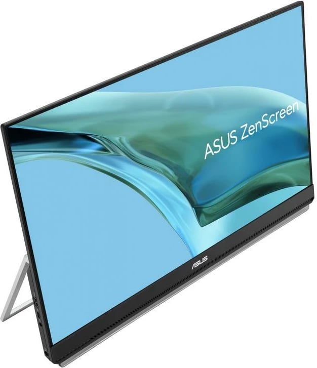 Monitor ASUS ZenScreen MB249C (90LM0865-B01170) 23.8" FHD TFT/LCD i hollë me kornizë të ngushtë, i zi