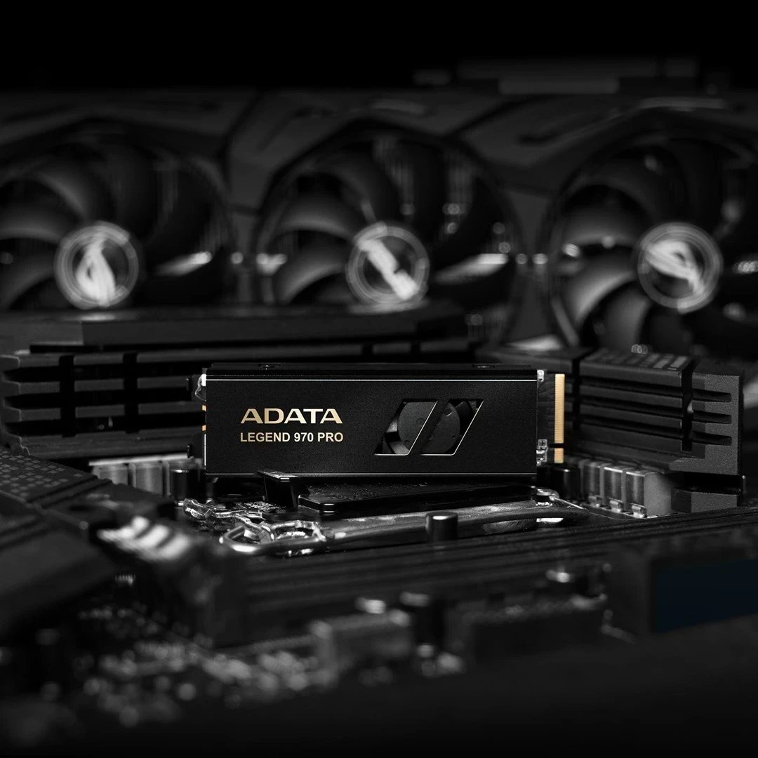 SSD ADATA LEGEND 970 PRO, 4 TB, M.2, me disipator, e zezë