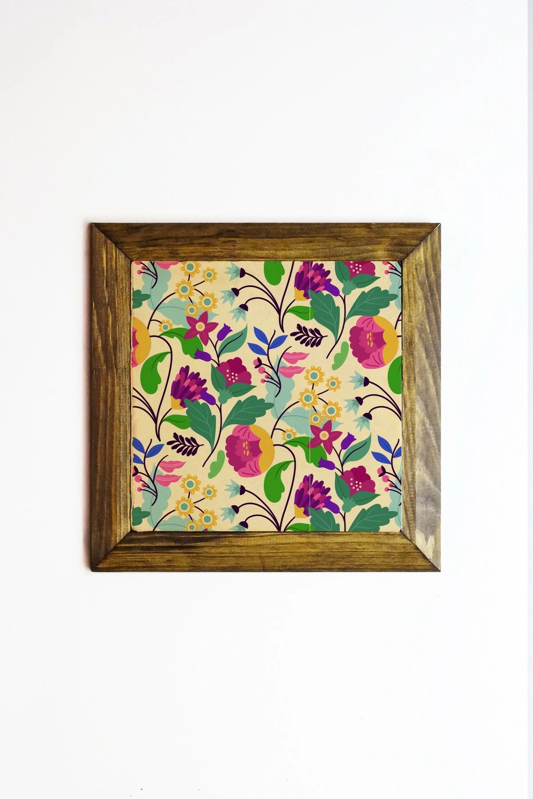 Pikturë dekorative me kornizë, Wallity, Ersytastablo16 - 16, shumëngjyrëshe, 15.5x15.5cm