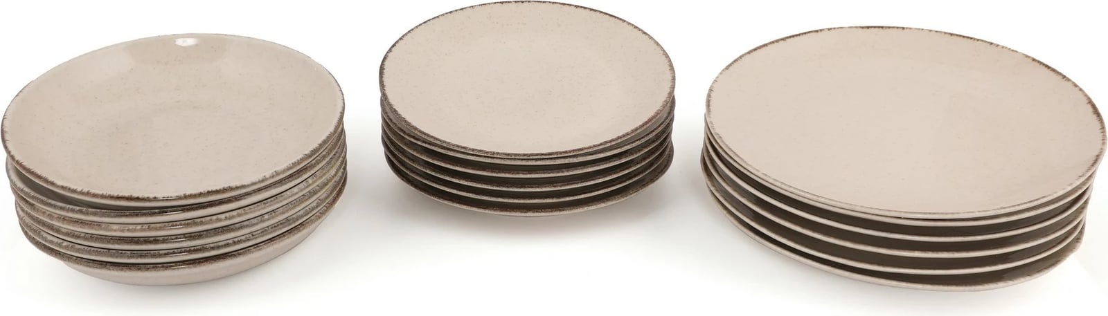 Set enësh për drekë (18 pjesë), Hermia, CXEO18Y2730P02, ngjyrë kanelle