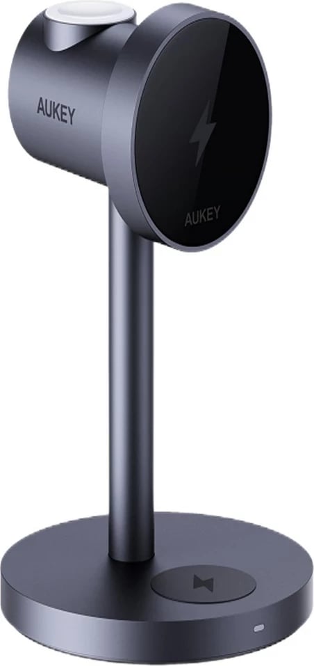 Karikues wireless 3-në-1 AUKEY LC-MC311, i zi