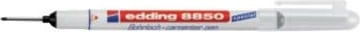 Marker marangoz, Edding, 8850, majë e gjatë e hollë për shënjim preciz, i zi