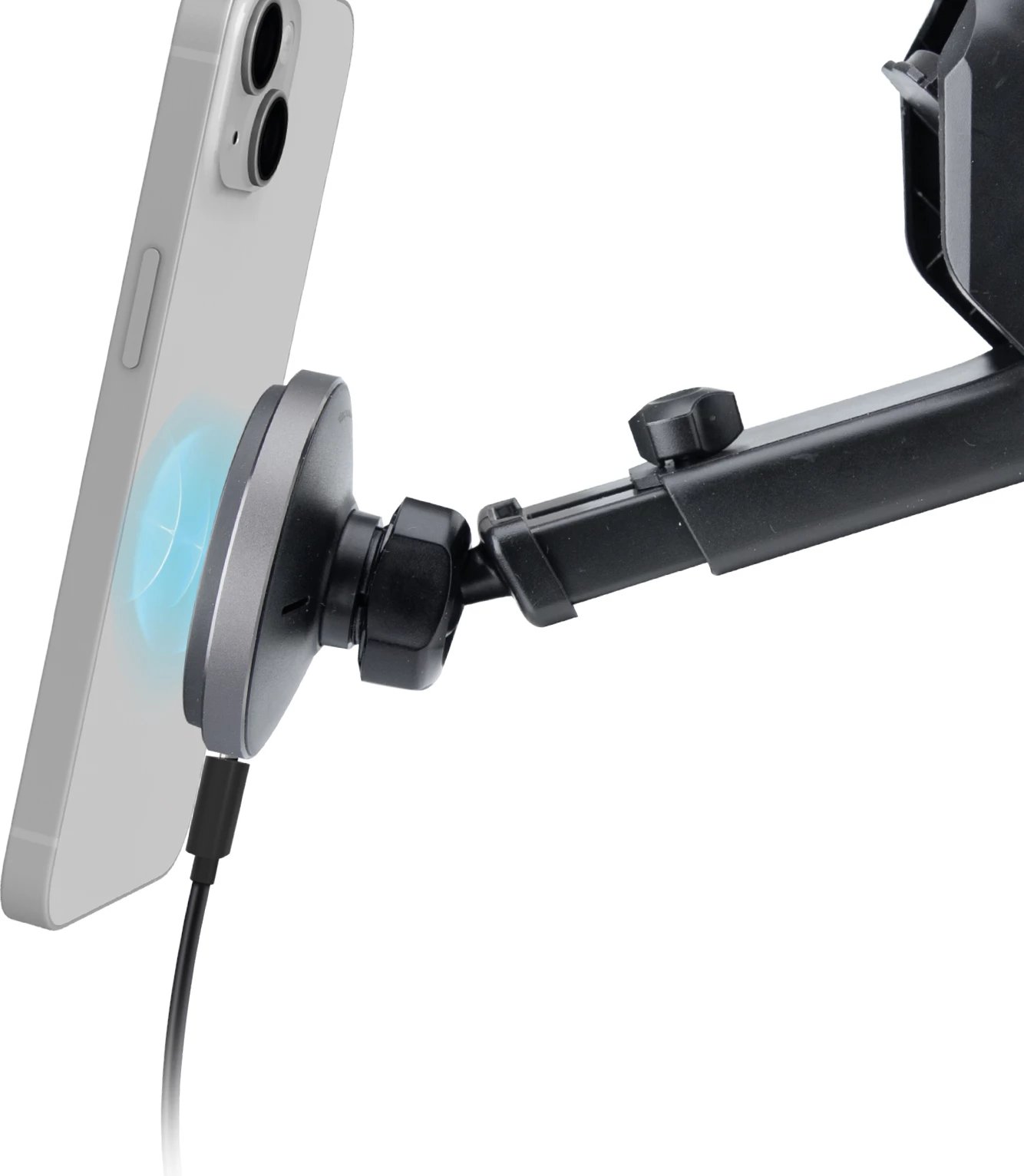 Mbështjellës makinës SBS TESUPMAGEXTWIR15W me karikim wireless, MagSafe, i zi