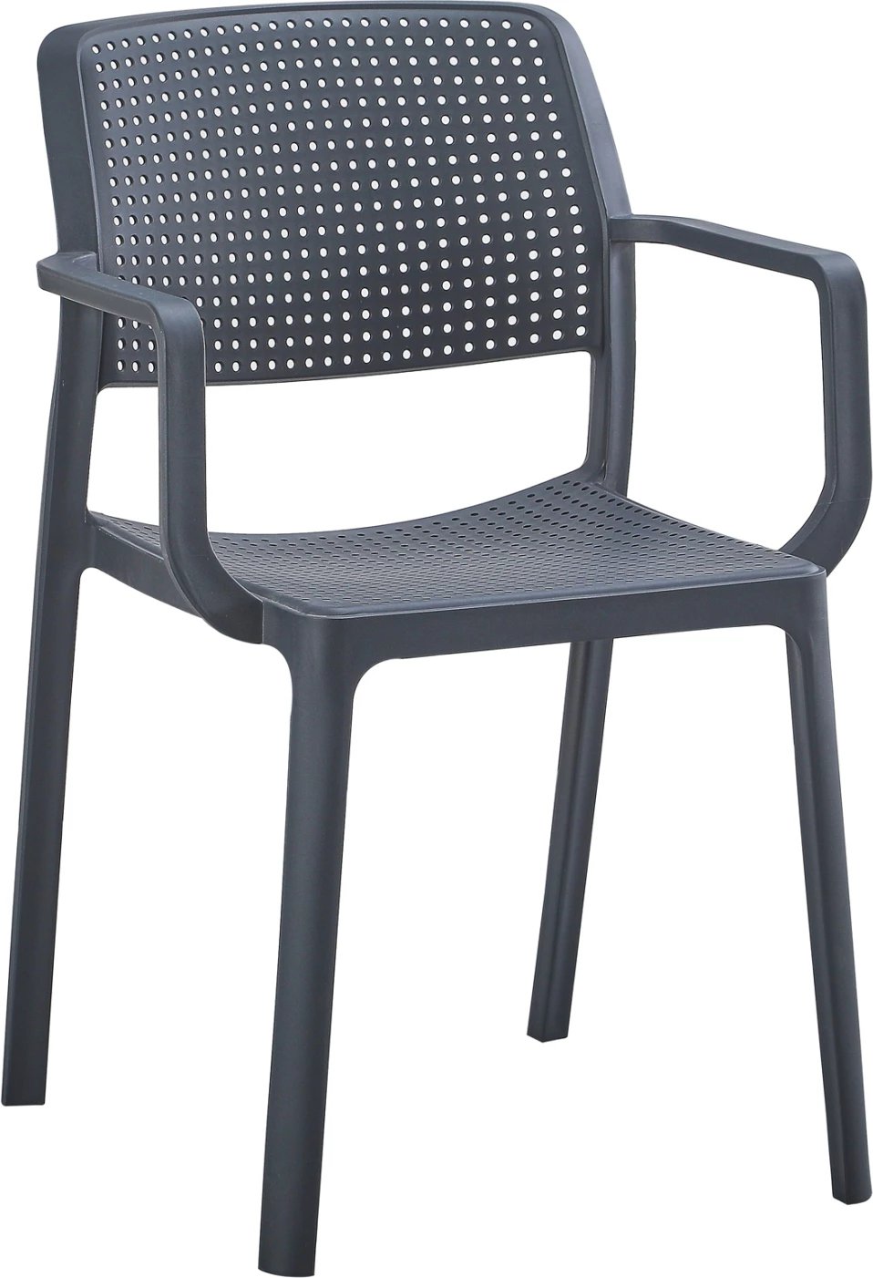 Karrige e jashtme COMFEE FH6102.03 polipropileni, gri, 54x57x83H cm