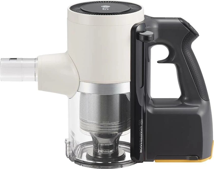 Fshesë me korrent vertikale pa kabllo, LG, A9T-PRIME1C CordZero All-in-One Tower, 2.5L, 260W, Wi‑Fi, deri 120 min, bezhë