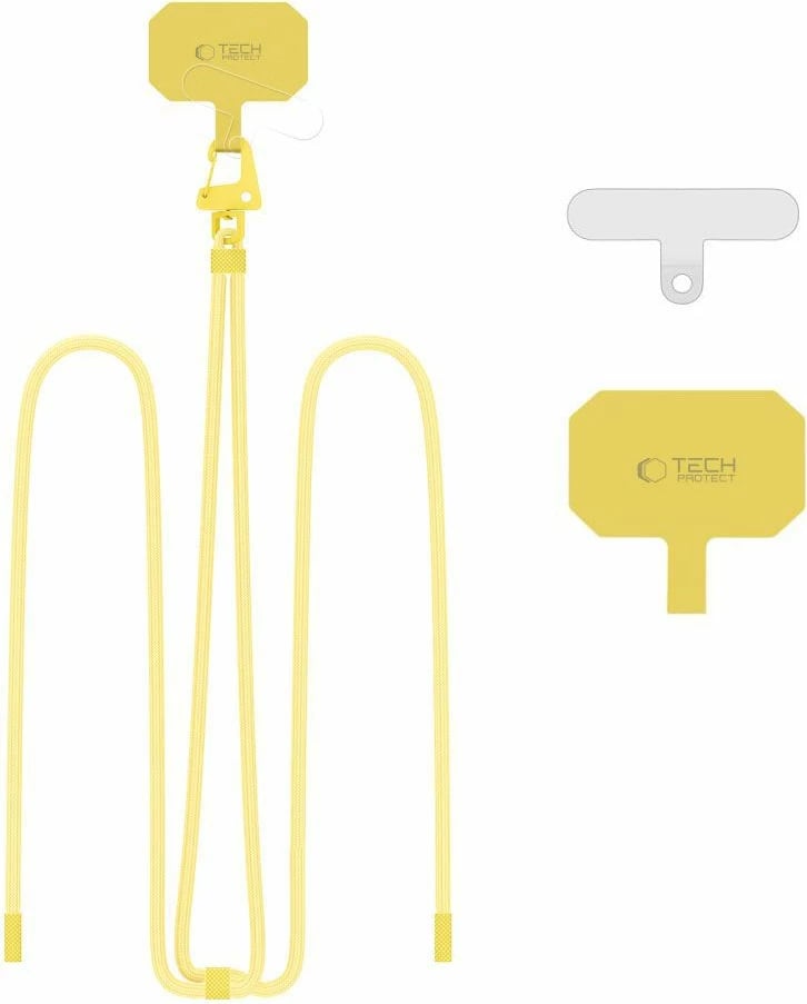 Rrip crossbody për celular Tech-Protect C5S, i verdhë